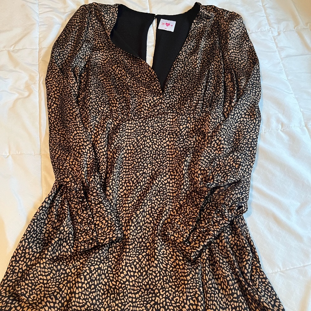 Buddy Love size small flow cuff detail cocktail dress